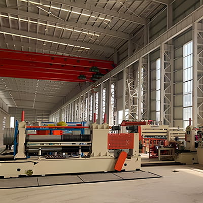 Jinan Yigao cold rolled longitudinal shear leveling line